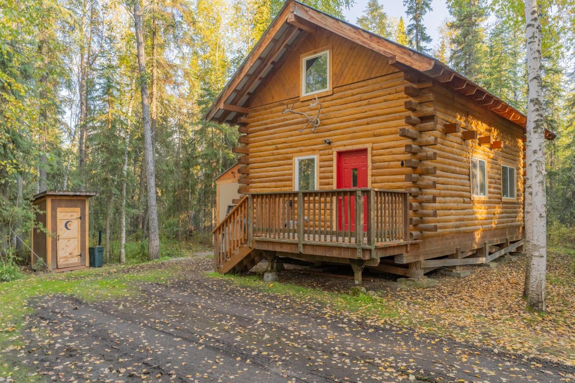 Iniakuk Forest Cabin Villa Fairbanks Exterior photo